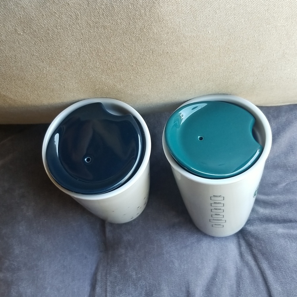 (2) Starbucks Drinking Mugs - Picture 3 of 5